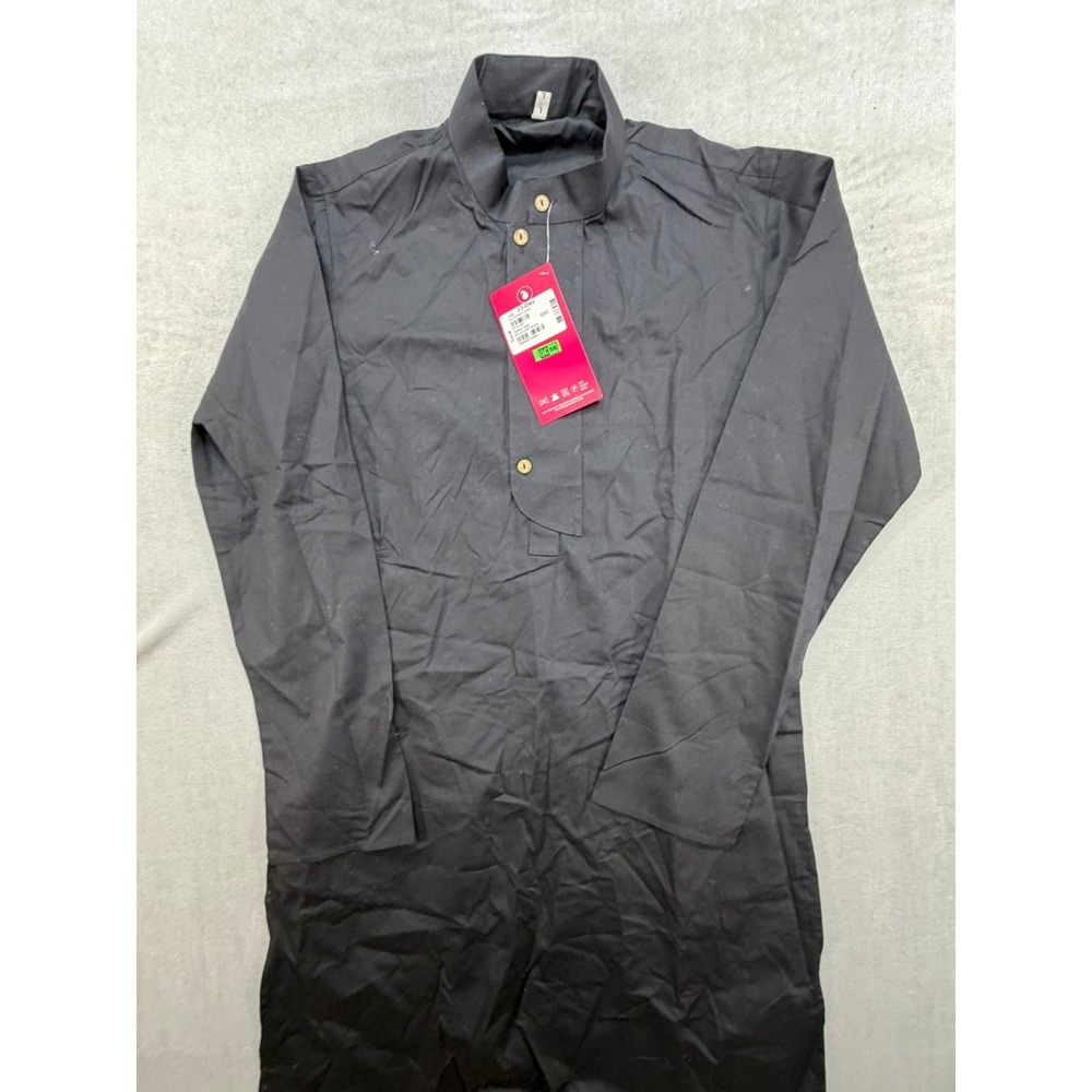 New with Tags Cbazaar Women Surat Indian Dress Black‎ KUDMF659 Size 34